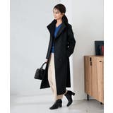 【2WAY】折り返しラペルロングコート | a.v.v【WOMEN】 | 詳細画像10