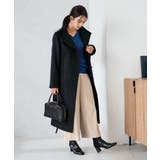 【2WAY】折り返しラペルロングコート | a.v.v【WOMEN】 | 詳細画像12