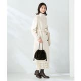 【2WAY】折り返しラペルロングコート | a.v.v【WOMEN】 | 詳細画像16