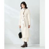 【2WAY】折り返しラペルロングコート | a.v.v【WOMEN】 | 詳細画像17