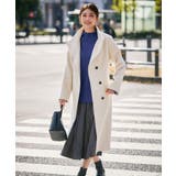 【2WAY】折り返しラペルロングコート | a.v.v【WOMEN】 | 詳細画像18