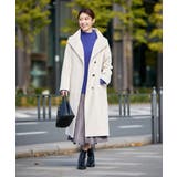 【2WAY】折り返しラペルロングコート | a.v.v【WOMEN】 | 詳細画像23