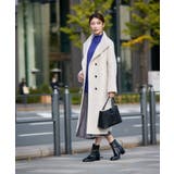 【2WAY】折り返しラペルロングコート | a.v.v【WOMEN】 | 詳細画像26