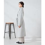 【2WAY】折り返しラペルロングコート | a.v.v【WOMEN】 | 詳細画像29