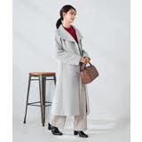 【2WAY】折り返しラペルロングコート | a.v.v【WOMEN】 | 詳細画像3