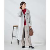 【2WAY】折り返しラペルロングコート | a.v.v【WOMEN】 | 詳細画像4