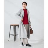 【2WAY】折り返しラペルロングコート | a.v.v【WOMEN】 | 詳細画像5