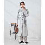 【2WAY】折り返しラペルロングコート | a.v.v【WOMEN】 | 詳細画像7