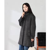 チェック | ステンカラーミディコート | a.v.v【WOMEN】