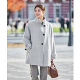 スタンドカラーミディコート | a.v.v【WOMEN】 | 詳細画像25 