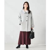 スタンドカラーミディコート | a.v.v【WOMEN】 | 詳細画像32 