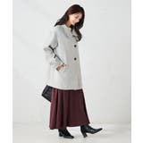 スタンドカラーミディコート | a.v.v【WOMEN】 | 詳細画像35 