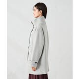 スタンドカラーミディコート | a.v.v【WOMEN】 | 詳細画像50 