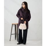 スタンドカラーミディコート | a.v.v【WOMEN】 | 詳細画像8 