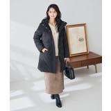 フーデッドロングダウンコート | a.v.v【WOMEN】 | 詳細画像32 