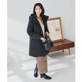 フーデッドロングダウンコート | a.v.v【WOMEN】 | 詳細画像35 