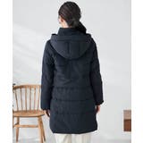 フーデッドロングダウンコート | a.v.v【WOMEN】 | 詳細画像38 