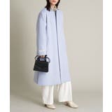 ウールカシミヤノーカラーロングコート | a.v.v【WOMEN】 | 詳細画像1