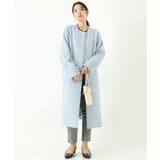 ウールカシミヤノーカラーロングコート | a.v.v【WOMEN】 | 詳細画像10