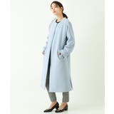 ウールカシミヤノーカラーロングコート | a.v.v【WOMEN】 | 詳細画像11