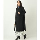 ウールカシミヤノーカラーロングコート | a.v.v【WOMEN】 | 詳細画像14