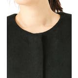 ウールカシミヤノーカラーロングコート | a.v.v【WOMEN】 | 詳細画像20