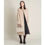 ウールカシミヤノーカラーロングコート | a.v.v【WOMEN】 | 詳細画像4