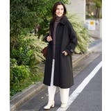 ステンカラーロングコート | a.v.v【WOMEN】 | 詳細画像3 