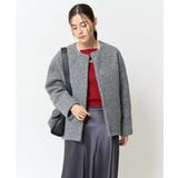 ノーカラーボアコート | a.v.v【WOMEN】 | 詳細画像7