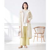 アイボリー | ドロストフーディーロングコート | a.v.v【WOMEN】