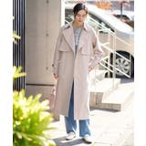 ゆるロングトレンチコート | a.v.v【WOMEN】 | 詳細画像3 