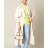 アイボリー | ゆるロングトレンチコート | a.v.v【WOMEN】