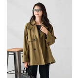 キャメル | 【微撥水】ミドルトレンチコート | a.v.v【WOMEN】