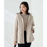 ベージュ | キルティングミドルコート | a.v.v【WOMEN】