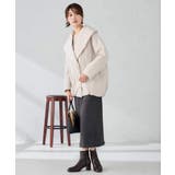 ショールカラー中綿コート | a.v.v【WOMEN】 | 詳細画像12 