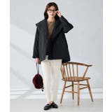 ショールカラー中綿コート | a.v.v【WOMEN】 | 詳細画像16 