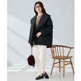 ショールカラー中綿コート | a.v.v【WOMEN】 | 詳細画像17 