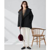 ショールカラー中綿コート | a.v.v【WOMEN】 | 詳細画像19 