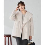 ショールカラー中綿コート | a.v.v【WOMEN】 | 詳細画像2 