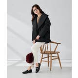 ショールカラー中綿コート | a.v.v【WOMEN】 | 詳細画像21 