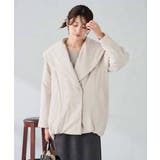 ショールカラー中綿コート | a.v.v【WOMEN】 | 詳細画像4 