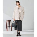 ショールカラー中綿コート | a.v.v【WOMEN】 | 詳細画像6 