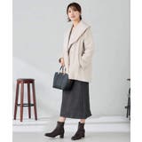 ショールカラー中綿コート | a.v.v【WOMEN】 | 詳細画像7 