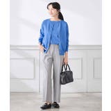 【低身長サイズ】【WEB限定 洗える UVカット】ボートネックパフスリーブニット | a.v.v【WOMEN】 | 詳細画像13