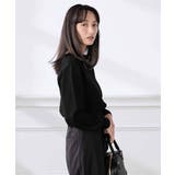 【低身長サイズ】【WEB限定 洗える UVカット】ボートネックパフスリーブニット | a.v.v【WOMEN】 | 詳細画像28