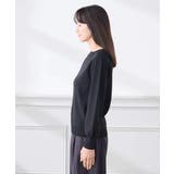 【低身長サイズ】【WEB限定 洗える UVカット】ボートネックパフスリーブニット | a.v.v【WOMEN】 | 詳細画像34
