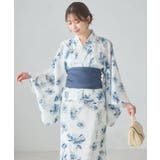 二部式で簡単に着られる!セパレート浴衣 3点セット【接触冷感 洗える | a.v.v【WOMEN】 | 詳細画像12
