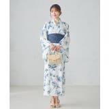 二部式で簡単に着られる!セパレート浴衣 3点セット【接触冷感 洗える | a.v.v【WOMEN】 | 詳細画像15