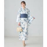 二部式で簡単に着られる!セパレート浴衣 3点セット【接触冷感 洗える | a.v.v【WOMEN】 | 詳細画像19
