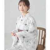 二部式で簡単に着られる!セパレート浴衣 3点セット【接触冷感 洗える | a.v.v【WOMEN】 | 詳細画像20